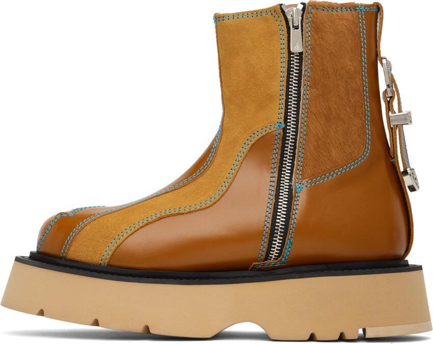 Andersson Bell Brown Fia Ankle Boots - Picture 3