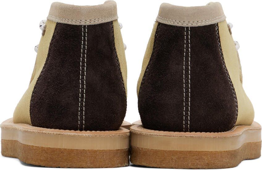 Andersson Bell White  Beige Credose Desert Boots