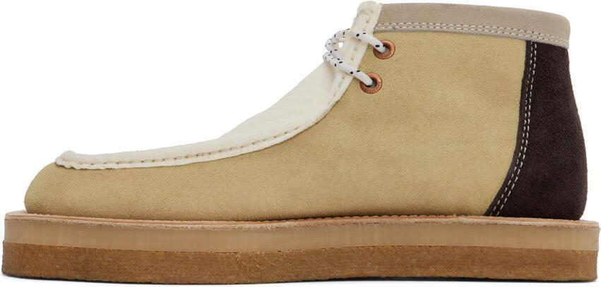 Andersson Bell White  Beige Credose Desert Boots - Picture 3