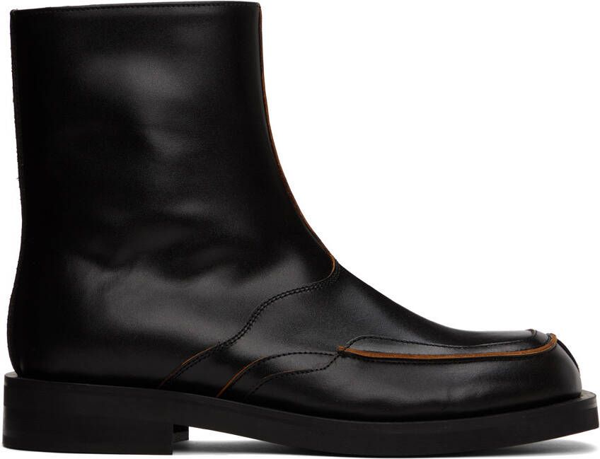 Andersson Bell Black Dayne Zip-Up Boots - Picture 5