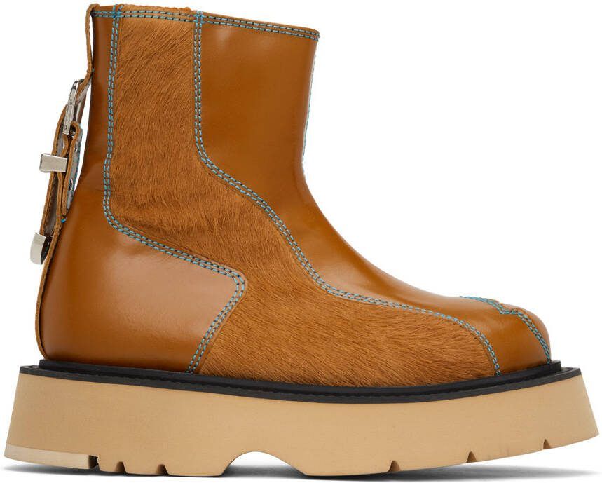 Andersson Bell Brown Fia Ankle Boots - Picture 2