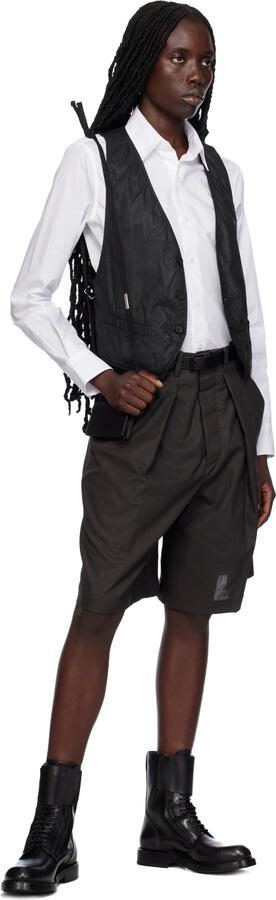 Ann Demeulemeester Black Jeroom Combat Boots - Picture 4
