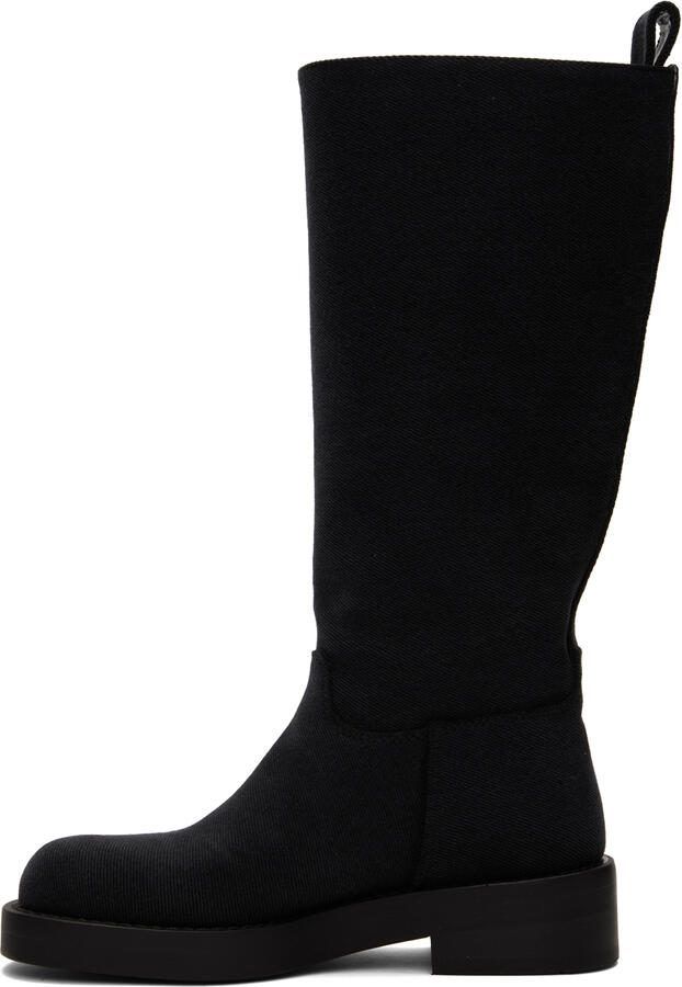 Ann Demeulemeester Grey Denim Jose Boots