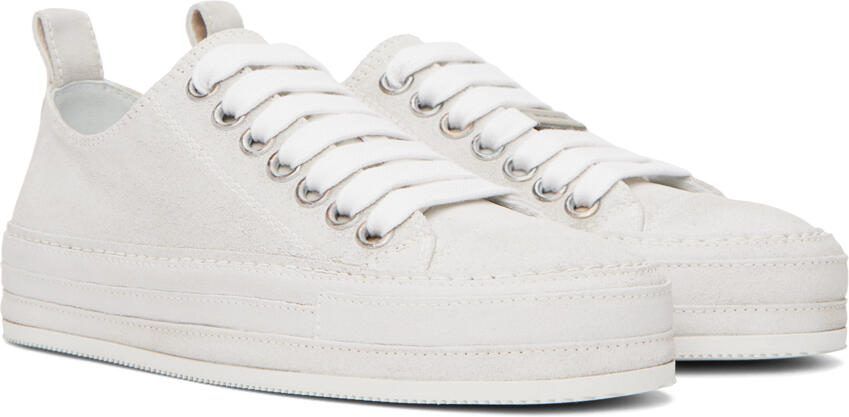 Ann Demeulemeester White Gert Sneakers - Picture 2