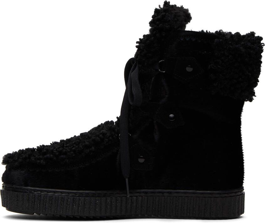 Anna Sui Black Pajar Edition Mod Boots - Picture 3