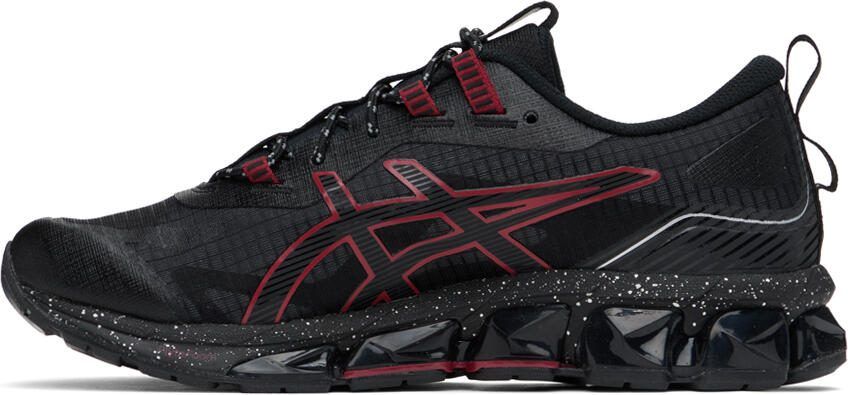 Asics Black  Burgundy GEL-QUANTUM 360 VII Sneakers - Picture 3
