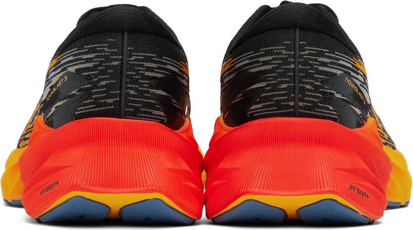 Asics Black  Orange NOVABLAST 3 Sneakers
