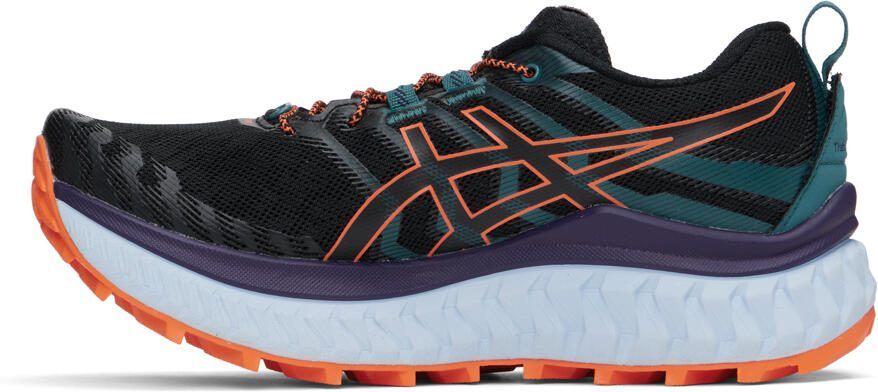Asics Black  Orange Trabuco Max Sneakers - Picture 3