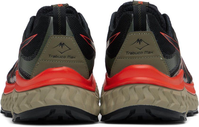 Asics Black  Orange Trabuco Max Sneakers