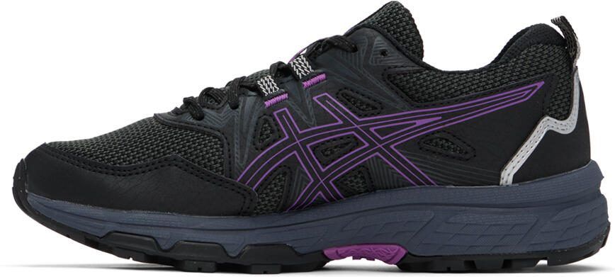 Asics Black  Purple GEL-VENTURE 8 Sneakers - Picture 3