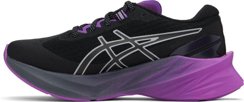 Asics Black  Purple NOVABLAST 3 LITE-SHOW Sneakers - Picture 2
