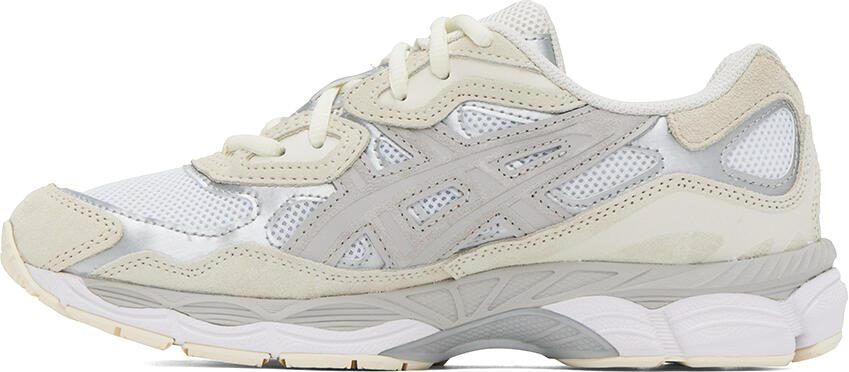 Asics Gray  Beige Gel-NYC Sneakers - Picture 3