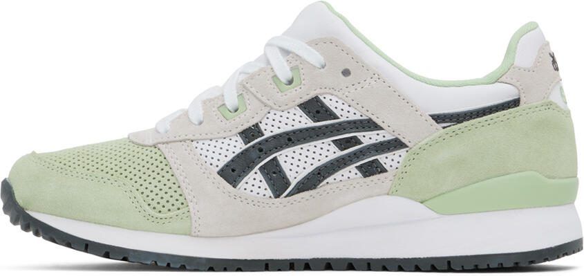 Asics Green  Off-White GEL-LYTE III OG Sneakers - Picture 3