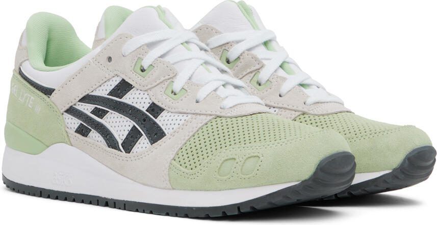 Asics Green  Off-White GEL-LYTE III OG Sneakers - Picture 2