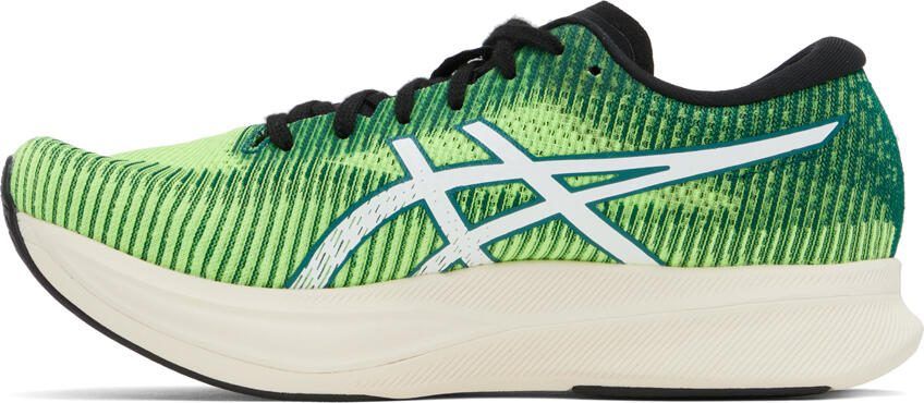 Asics Green  Yellow MAGIC SPEED 2 Sneakers - Picture 3