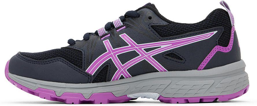 Asics Kids Navy  Purple Gel-Venture™ Big Kids Sneakers - Picture 3