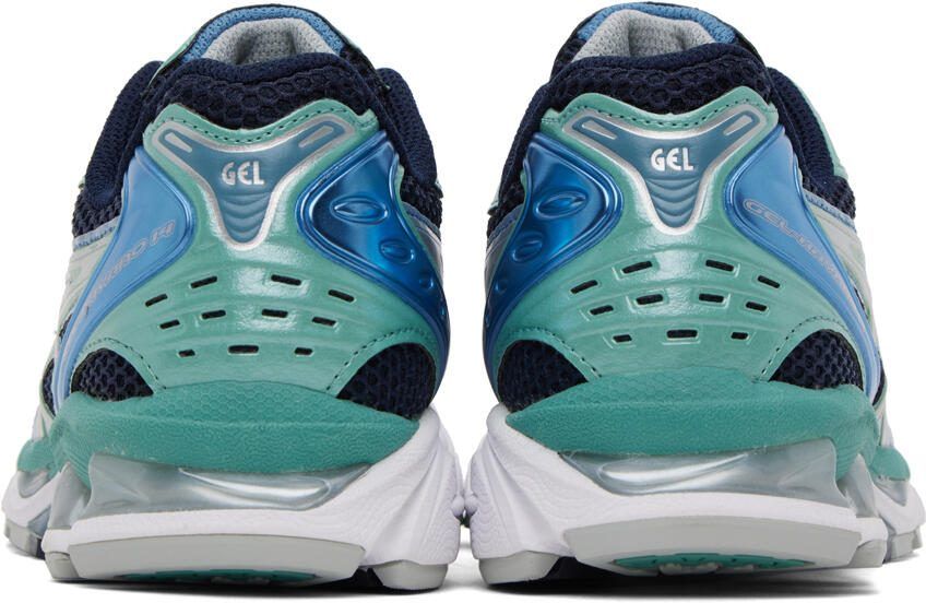 Asics Navy  Green Gel-Kayano 14 Sneakers