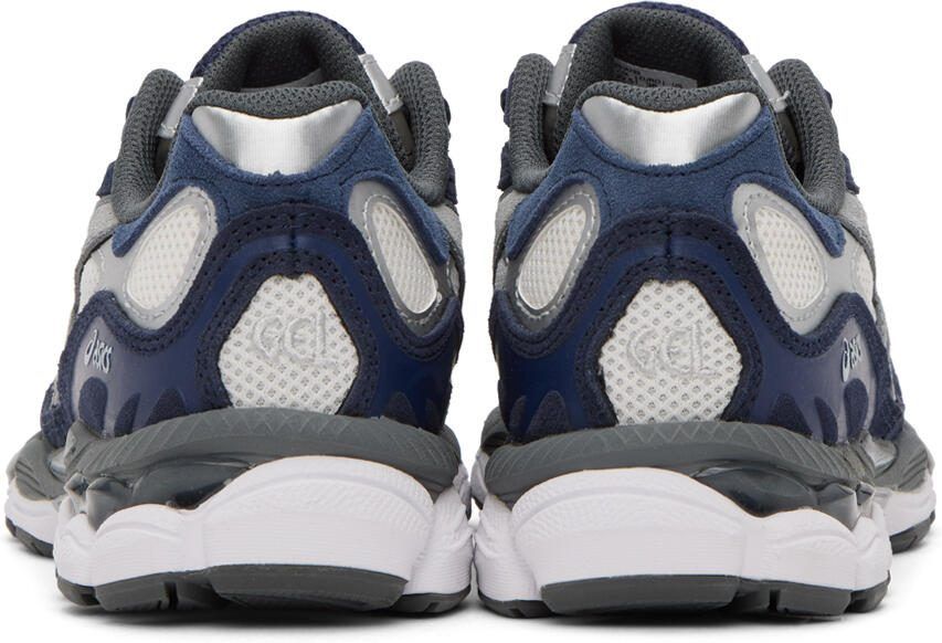 Asics Blue  White GEL-NYC Sneakers - Picture 5