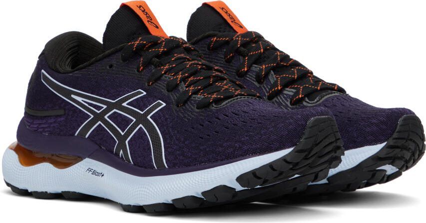 Asics Purple  Black GEL-NIMBUS 24 TR Sneakers - Picture 2