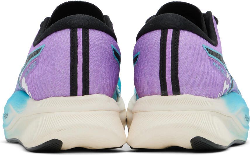 Asics Purple  Blue MAGIC SPEED 2 EKIDEN Sneakers - Picture 4