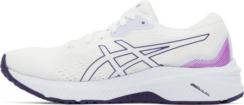 Asics White GT-1000 11 Sneakers - Picture 3