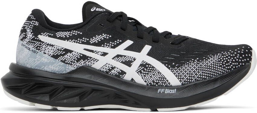 Asics Black  White DYNABLAST 3 Sneakers - Picture 2