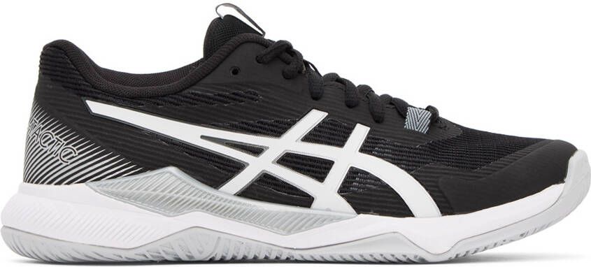 Asics Black  White Gel-Tactic Sneakers - Picture 5