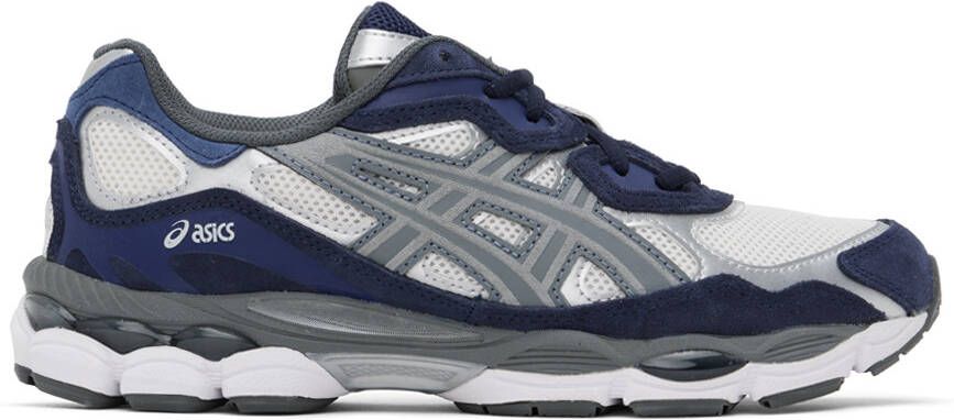 Asics Blue  White GEL-NYC Sneakers - Picture 3