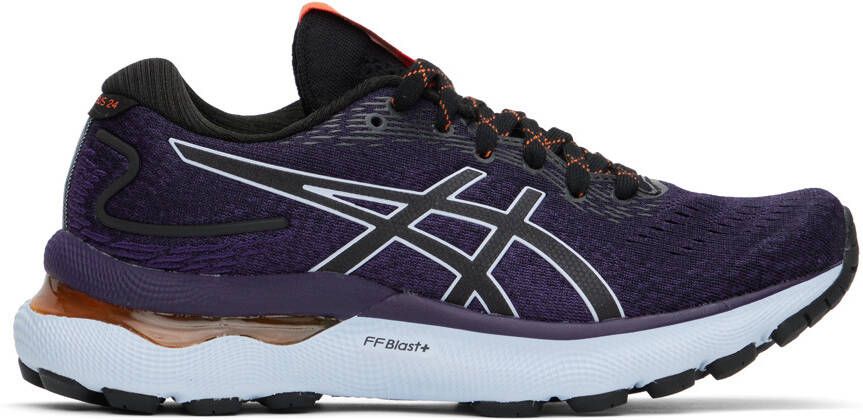 Asics Purple  Black GEL-NIMBUS 24 TR Sneakers - Picture 5