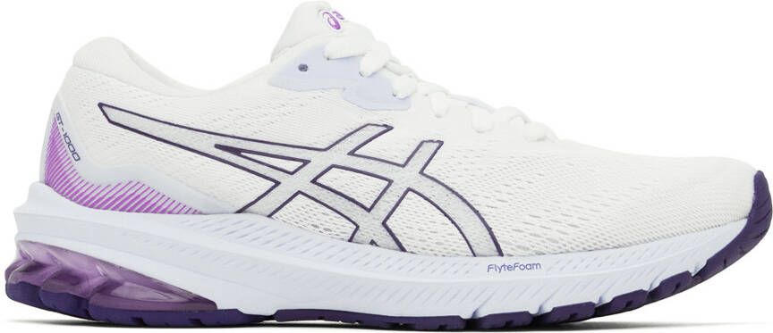 Asics White GT-1000 11 Sneakers - Picture 5