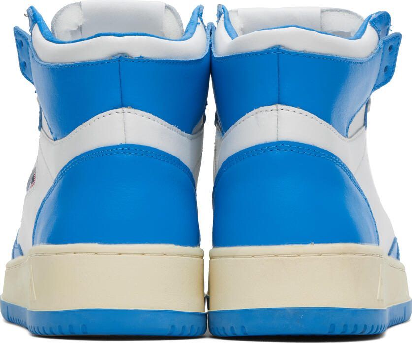 AUTRY Blue  White Medalist Sneakers