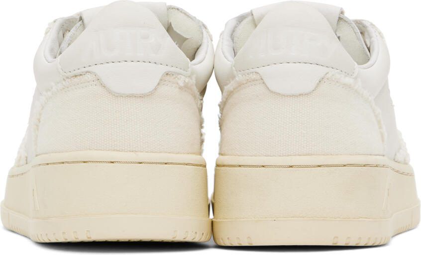 AUTRY Off-White Medalist Low Sneakers