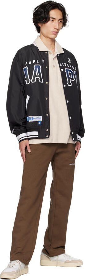 AUTRY White  Beige Medalist Low Sneakers - Picture 5