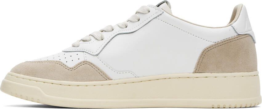 AUTRY White Medalist Low Sneakers - Picture 3