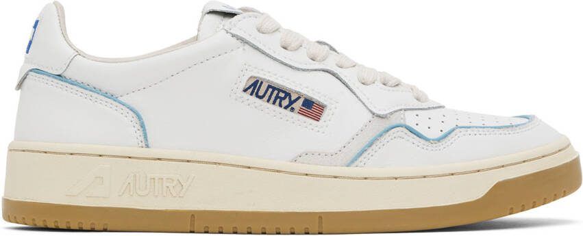 AUTRY White Open Low Sneakers - Picture 4
