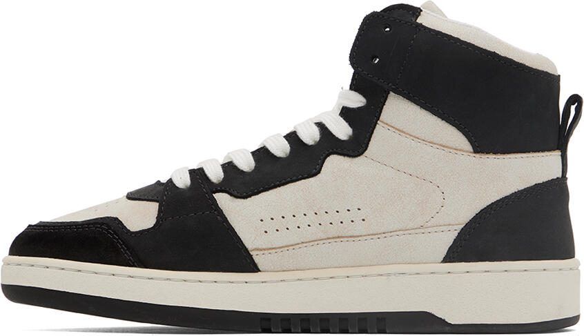 Axel Arigato Beige  Black Dice Hi Sneakers - Picture 3