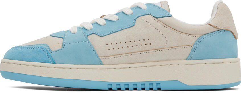 Axel Arigato Beige  Blue Dice Lo Sneakers - Picture 4