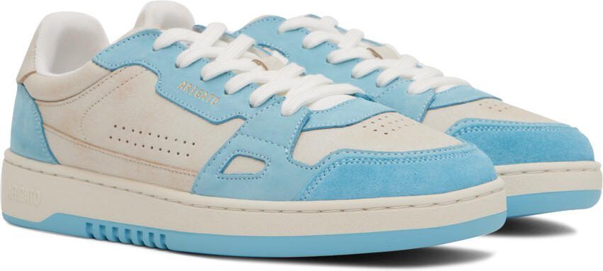 Axel Arigato Beige  Blue Dice Lo Sneakers - Picture 2