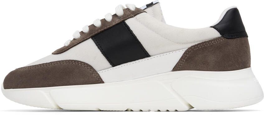 Axel Arigato Beige  Brown Genesis Vintage Runner Sneakers - Picture 2