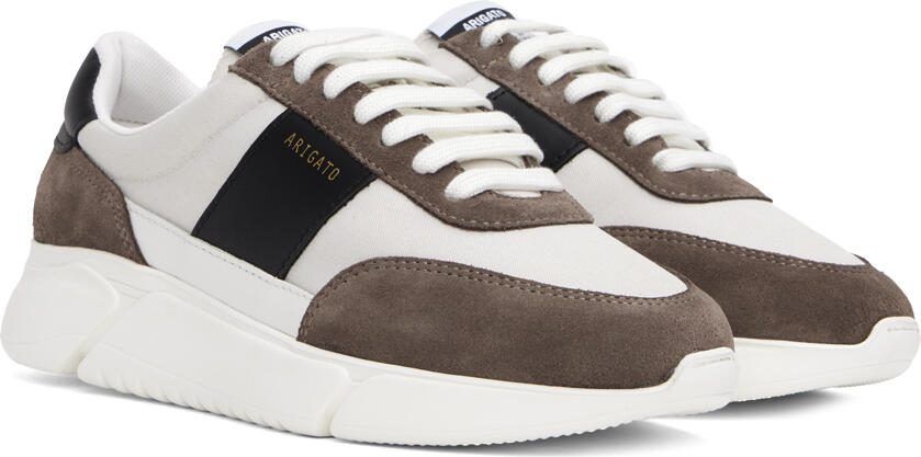 Axel Arigato Beige  Brown Genesis Vintage Runner Sneakers