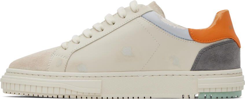 Axel Arigato Beige  Orange Atlas Sneakers - Picture 3