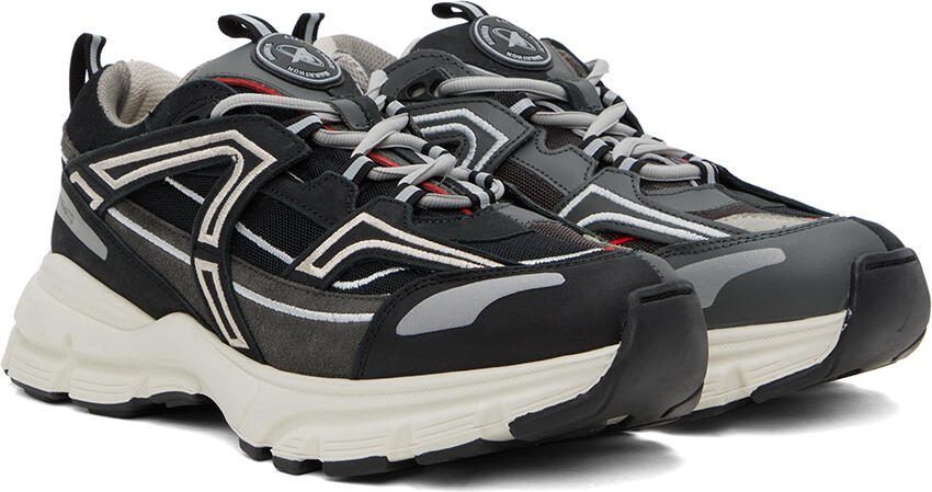 Axel Arigato Black  Gray Marathon R-Trail 50 50 Sneakers - Picture 2