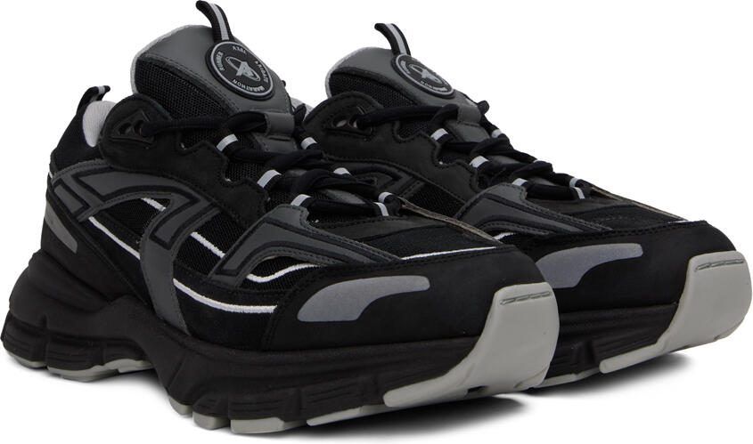 Axel Arigato Black  Gray Marathon R-Trail Sneakers - Picture 2