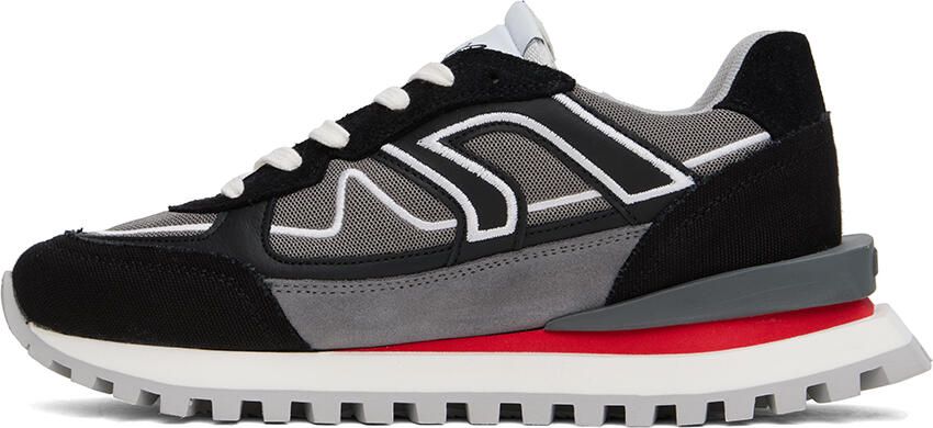 Axel Arigato Black  Gray Sonar Sneakers - Picture 3
