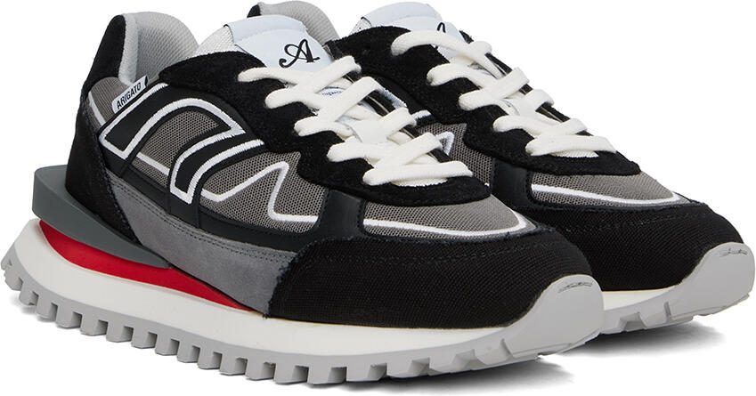 Axel Arigato Black  Gray Sonar Sneakers - Picture 2