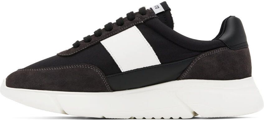 Axel Arigato Black  White Genesis Vintage Runner Sneakers - Picture 3