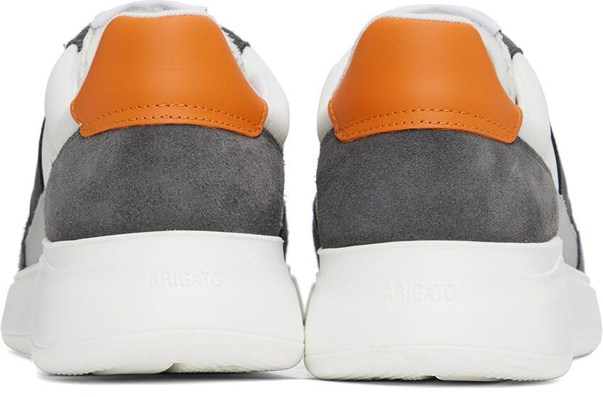 Axel Arigato Black  Orange Genesis Vintage Runner Sneakers - Picture 2