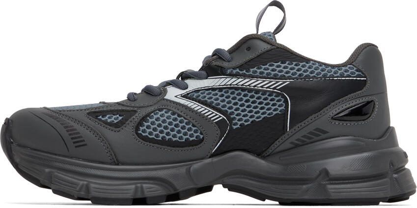 Axel Arigato Gray  Black Marathon Runner Sneakers - Picture 3