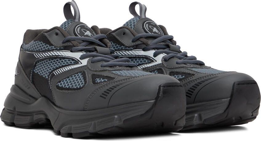 Axel Arigato Gray  Black Marathon Runner Sneakers - Picture 2