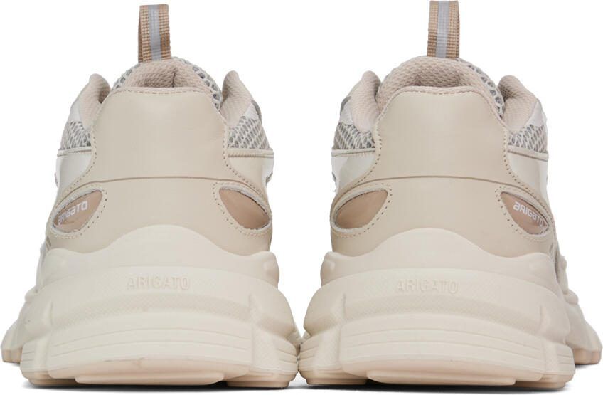 Axel Arigato Gray  Off-White Marathon Sneakers